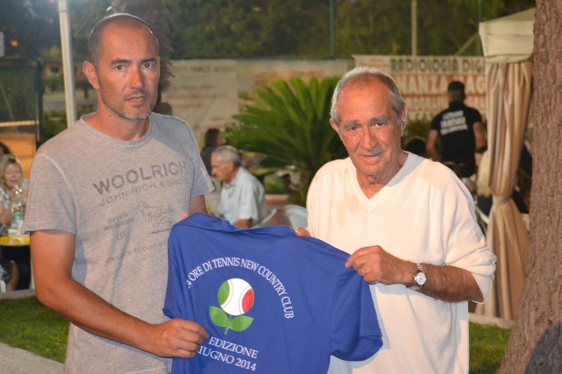 24 ORE DI TENNIS, MARCELLO (a sx) E MODESTO MOLINARI