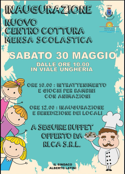 centro cottura inaugurazione