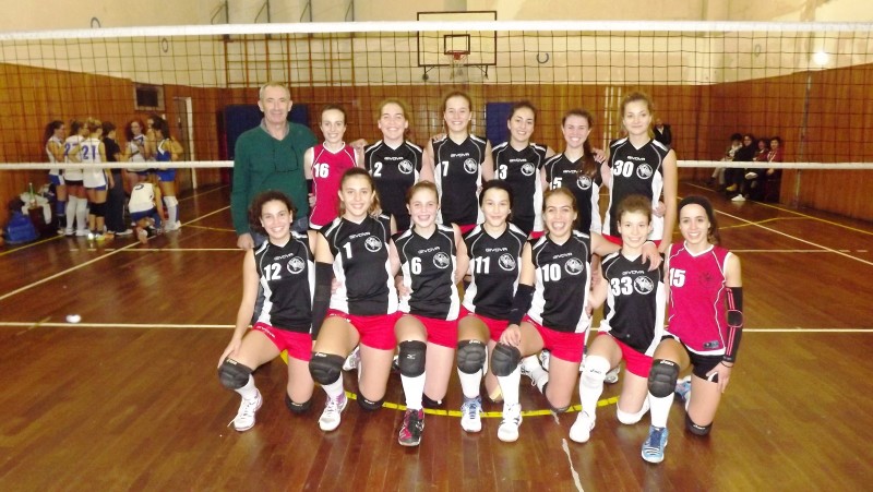 L'UNDER 16 PROVINCIALE FEMMINILE DELLA ROSAVOLLEY VELLETRI