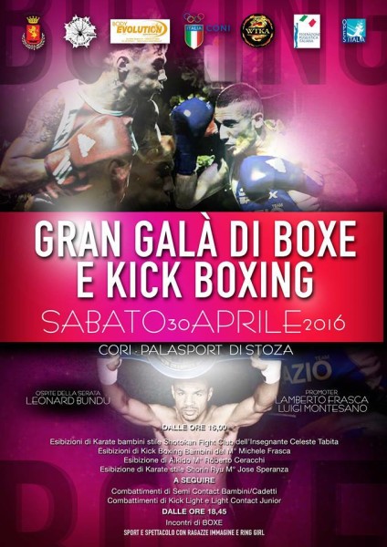 GRAN GALA' BOXE CORI